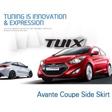 TUIX SIDE SKIRT SET FOR HYUNDAI AVANTE / ELANTRA COUPE 2013-15 MNR